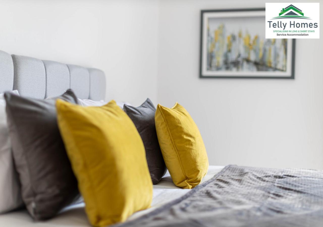 5 Percent Off Weekly And 20 Percent Off Monthly Bookings - Marigold Unit At Telly Homes Limited Birmingham City Centre -2 Bedroom Apartment, Free Wifi Luaran gambar