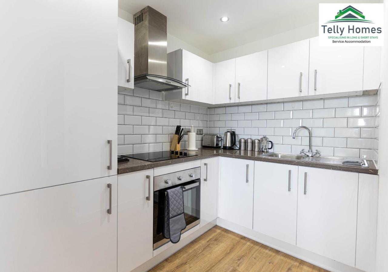 5 Percent Off Weekly And 20 Percent Off Monthly Bookings - Marigold Unit At Telly Homes Limited Birmingham City Centre -2 Bedroom Apartment, Free Wifi Luaran gambar