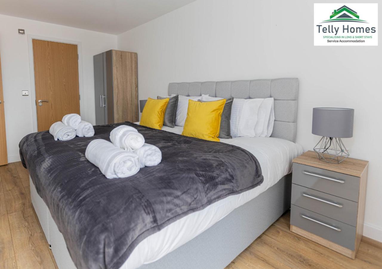 5 Percent Off Weekly And 20 Percent Off Monthly Bookings - Marigold Unit At Telly Homes Limited Birmingham City Centre -2 Bedroom Apartment, Free Wifi Luaran gambar