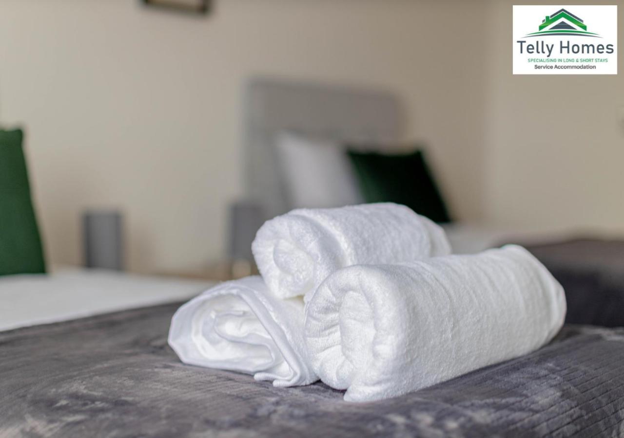 5 Percent Off Weekly And 20 Percent Off Monthly Bookings - Marigold Unit At Telly Homes Limited Birmingham City Centre -2 Bedroom Apartment, Free Wifi Luaran gambar