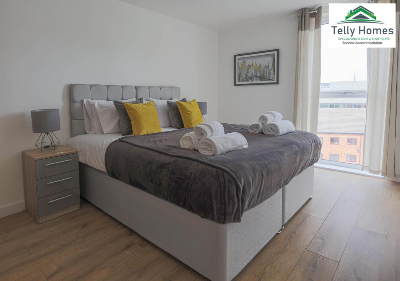 5 Percent Off Weekly And 20 Percent Off Monthly Bookings - Marigold Unit At Telly Homes Limited Birmingham City Centre -2 Bedroom Apartment, Free Wifi Luaran gambar