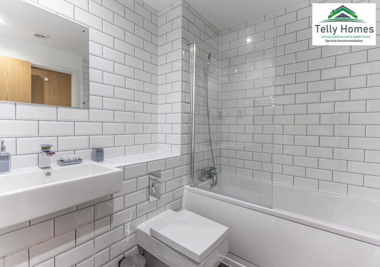 5 Percent Off Weekly And 20 Percent Off Monthly Bookings - Marigold Unit At Telly Homes Limited Birmingham City Centre -2 Bedroom Apartment, Free Wifi Luaran gambar
